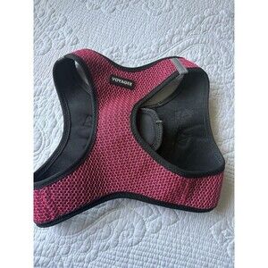 Voyager Step-in Air Dog Harness - All Weather Mesh Step in Vest Medium Pink